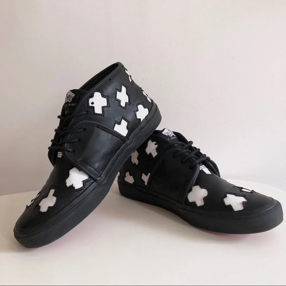 Vans special edition MadeMe black white half cab sneakers - Picture 3 of 9